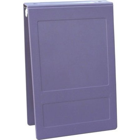 OMNIMED Omnimed® 2-1/2" Molded Ring Binder, 3-Ring, Top Open, Holds 450 Sheets, Lilac 205021-LL